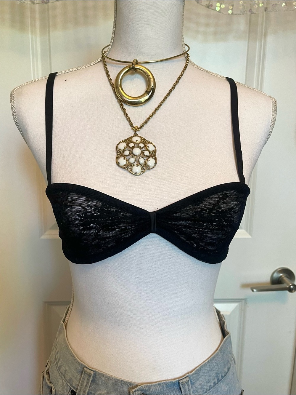 Lioness : Sheer Lace Bralette!!
